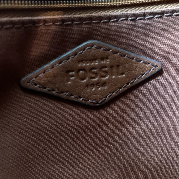 Fossil Authentic original leather Bucket bag - Picture 4 of 7